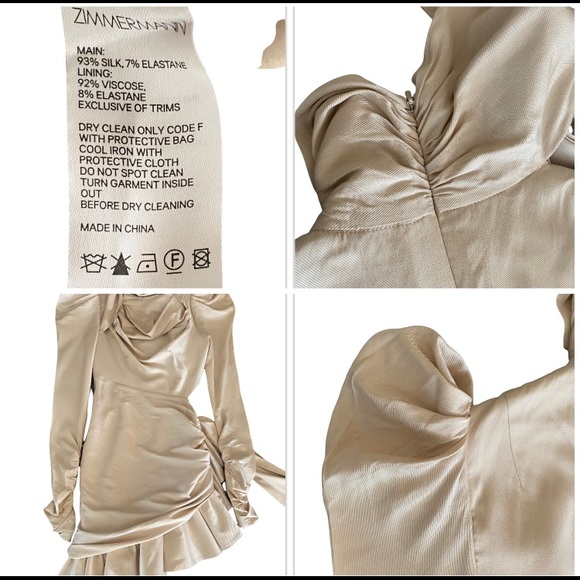 Zimmermann Unbridled Tempest Tucked Contour Dress - Picture 8 of 13